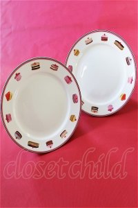 【新品】30%off クリストファーヴァイン　ペアケーキプレート a pair of plates cv-009-1