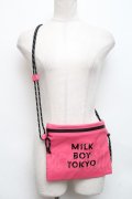 MILKBOY / BAG MBT SMALL バッグ  ピンク S-24-09-01-019-MB-BG-AS-ZT433