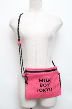 画像1: MILKBOY / BAG MBT SMALL バッグ  ピンク S-24-09-01-019-MB-BG-AS-ZS