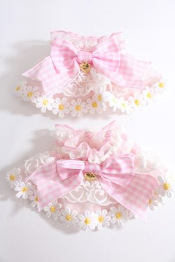 画像1: Angelic Pretty / Lovelyマーガレットお袖とめ  ピンク Y-24-10-05-005-AP-ZA-SZ-ZY