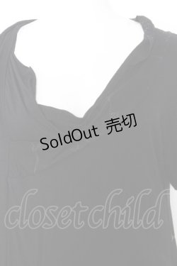 画像2: Sixh / レイヤードドレープTシャツ O-22-10-04-065-1-TS-HN-G-YM-ZT236