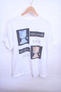 NieR Clothing  / OIOIコラボTシャツ Y-23-02-21-055-1-TO-PU-P-SZ-ZT280