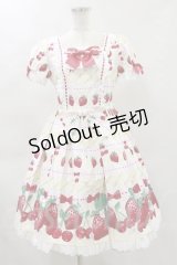 Angelic Pretty  / Dessert Berryワンピース H-23-02-26-039h-1-OP-AP-L-NS-ZH-R