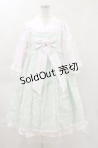 Angelic Pretty  / 兎慶ぶ花宴ワンピース H-23-02-26-042h-1-OP-AP-L-NS-ZH-R