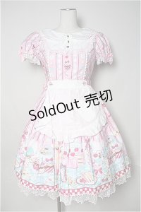 Angelic Pretty  / Diner Dollワンピース I-23-03-30-010i-1-OP-AP-L-HD-ZI-R