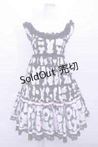 Angelic Pretty  / Fancy Paper Dollsティアードジャンパースカート Y-23-03-31-029y-1-OP-AP-L-AS-ZY-R