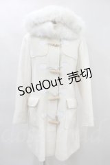 Candy Stripper  / FUR DUFFEL COAT H-23-06-17-1035-1-CO-PU-P-KB-ZT-C032