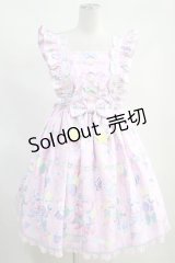 Angelic Pretty  / Happy Garlandジャンパースカート H-23-07-02-020h-1-OP-AP-L-NS-ZH-R