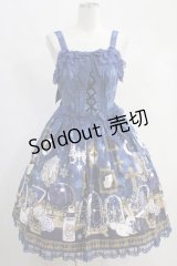 Angelic Pretty  / メルカトル骨董品店ビスチェ風ジャンパースカート H-23-07-28-1010h-1-OP-AP-L-NS-ZH-R