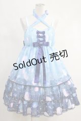 Angelic Pretty  / Dream Marine Brilliant Colorジャンパースカート H-23-08-03-007h-1-OP-AP-L-NS-ZH-R