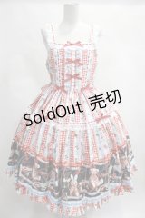 metamorphose  / 【プラスサイズ】Happy Sewing Timeフリルジャンパースカート H-23-08-19-029h-1-OP-ME-L-NS-ZH-R