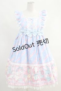 Angelic Pretty  / MELODY TOYSハイウエストジャンパースカート H-23-09-05-002h-1-OP-AP-L-NS-ZH-R