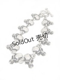 【新品】ドクロブレスレット(bracelet) BR_004_B79