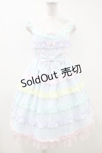 Angelic Pretty  / しゃぼん玉ジャンパースカート H-23-10-04-1013-NS-ZH