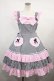 画像1: Angelic Pretty / ギンガムシャーベットジャンパースカート H-23-10-20-017-AP-OP-NS-ZH (1)