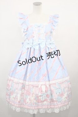 画像1: Angelic Pretty / MELODY TOYSハイウエストジャンパースカート H-23-10-20-020-AP-OP-NS-ZH