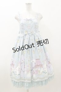 Angelic Pretty / Charlotte's Bear SpecialジャンパースカートSet Free サックス H-23-11-20-091-AP-OP-NS-ZH