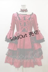 Angelic Pretty / Cat's Masqueradeドレス Free ワイン H-23-11-21-096-AP-OP-NS-ZH