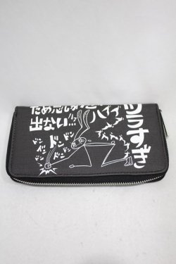 画像2: NieR Clothing / NIER PU LEATHER WALLET【激ツラ】  黒 H-23-12-19-010-PU-ZA-KB-ZT360