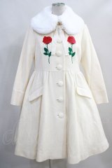 Angelic Pretty / Rose Embroideryコート Free オフ H-24-01-05-001-AP-CO-NS-ZT-C037