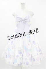 Angelic Pretty / DreamMarineジャンパースカートSet Free 白 H-24-01-13-1025-AP-OP-NS-ZH