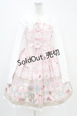 画像1: Angelic Pretty / Wonder Toyジャンパースカートset Free ピンク H-24-02-14-1036-AP-OP-NS-ZH