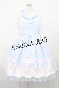 Angelic Pretty / MilkyPlanetジャンパースカートSet Free サックス H-24-03-21-1019-AP-OP-NS-ZH