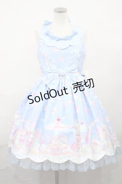 画像1: Angelic Pretty / MilkyPlanetジャンパースカートSet Free サックス H-24-03-21-1019-AP-OP-NS-ZH