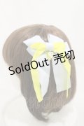 metamorphose / Lemonリボンバレッタ  サックス H-24-03-22-012-ME-AC-NS-ZH