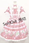 Angelic Pretty / Dessert Berryワンピース Free レッド H-24-05-14-1012-AP-OP-NS-ZH