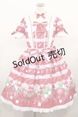 Angelic Pretty / Dessert Berryワンピース Free レッド H-24-05-14-1012-AP-OP-NS-ZH