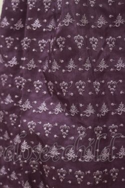 画像3: Jane Marple / グリッターエンブロイダリースカート  紫 H-24-05-15-071-JM-SK-KB-ZT090