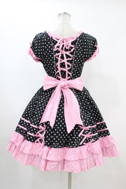 画像2: Angelic Pretty / Candy Popワンピース Free ブラック/ピンク H-24-05-19-1009-AP-OP-NS-ZH