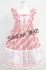 Angelic Pretty / MELODY TOYSジャンパースカートSet Free レッド H-24-05-20-1001-AP-OP-NS-ZH