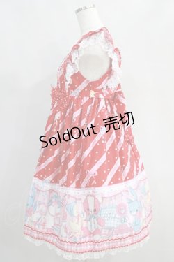 画像2: Angelic Pretty / MELODY TOYSジャンパースカートSet Free レッド H-24-05-20-1001-AP-OP-NS-ZH