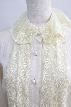 画像4: Juliette et Justine / Reine Rose Blouse Free アイボリー H-24-05-20-1069-CL-BL-NS-ZH