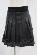 Rozen Kavalier / フェイクレザースカート  黒 H-24-05-21-1039-OO-SK-KB-ZH