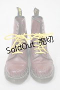 Dr.Martens （Getta Grip） / ８ホールブーツ UK4（約23cm） ボルドー H-24-05-27-1002-PU-SH-KB-ZT308