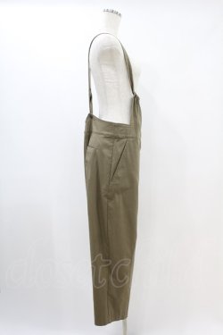 画像3: Jane Marple Dans Le Saｌon / Tapered salopette pants M カーキ H-24-06-01-1012-JM-PA-KB-ZH