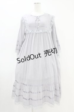 画像1: Katie / ASHBURY ethnic dress F ラベンダーグレー H-24-06-01-1016-LO-OP-KB-ZH