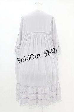 画像2: Katie / ASHBURY ethnic dress F ラベンダーグレー H-24-06-01-1016-LO-OP-KB-ZH