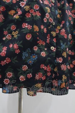 画像5: Jane Marple Dans Le Saｌon / Flowers of Jouy layered dress  ネイビー H-24-06-03-028-JM-OP-KB-ZH