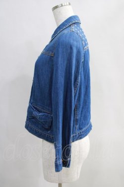 画像2: Candy Stripper / LOVELESS DENIM JACKET 2 ブルー H-24-06-03-1026-PU-JA-KB-ZT031