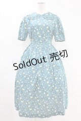 Jane Marple / Manon Garden dress  ブルー H-24-06-03-022-JM-OP-KB-ZH