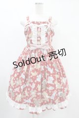 Angelic Pretty / Vintage Toysジャンパースカート Free レッド H-24-06-09-1046-AP-OP-NS-ZH