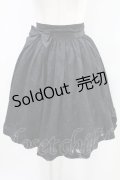 MIHO MATSUDA / オパールリボンスカート  黒 H-24-06-10-1012-GO-SK-KB-ZH