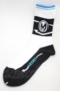 MILKBOY / Arrow socks  白×黒 H-24-06-11-1005-MB-ZA-KB-ZH