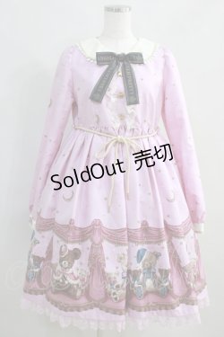 画像1: Angelic Pretty / Dream Bearワンピース Free ピンク H-24-06-12-005-AP-OP-NS-ZH