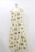 Jane Marple / Toy museumサロペットスカート  ivory H-24-06-13-087-JM-OP-KB-ZH