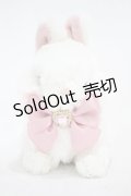 Amavel / 渋谷店限定Fluffy Jewels Bunnyぬいぐるみ  白 H-24-06-17-1012-CA-ZA-NS-ZH